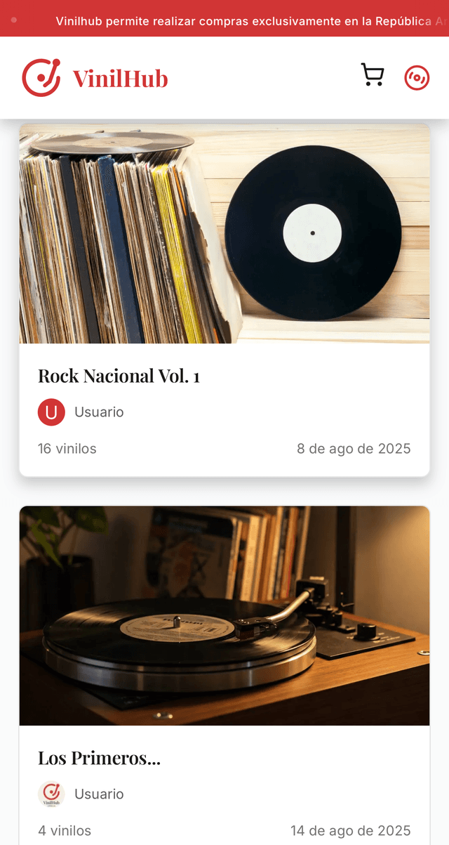 VinilHub Collections